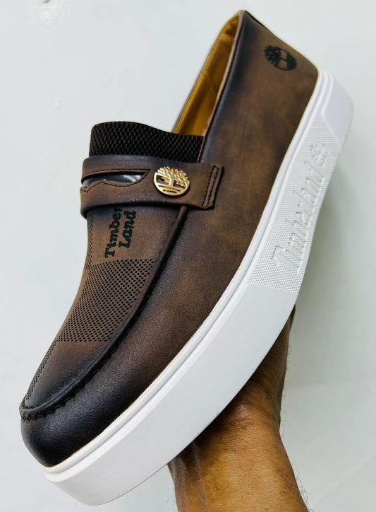 Luxury Retro Leather Loafers
