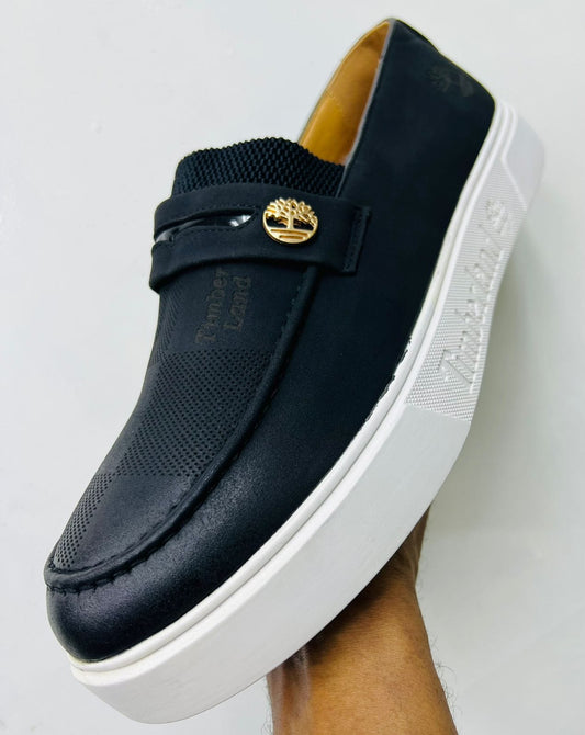 Luxury Retro Leather Loafers